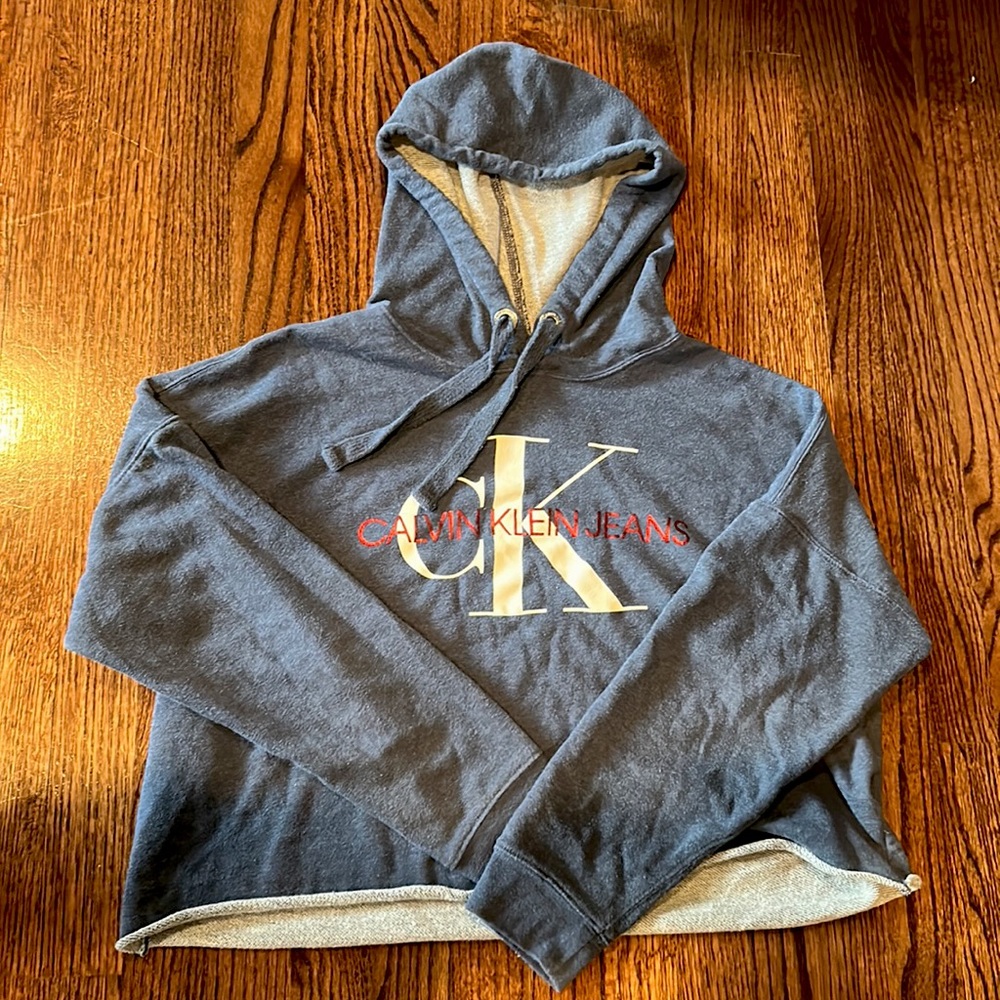 Calvin Klein performance crop hoodie